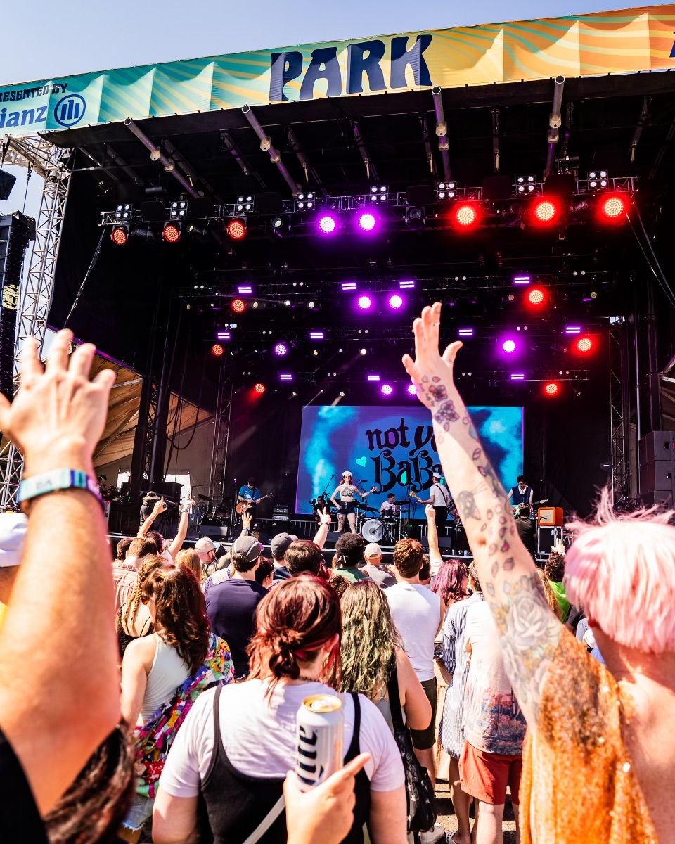 Not Yer Baby performed on Sea Hear Now's Park Stage in Asbury Park.