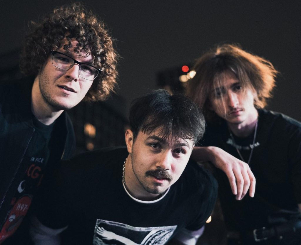 The members of emo pop-punk band, Into Sunday