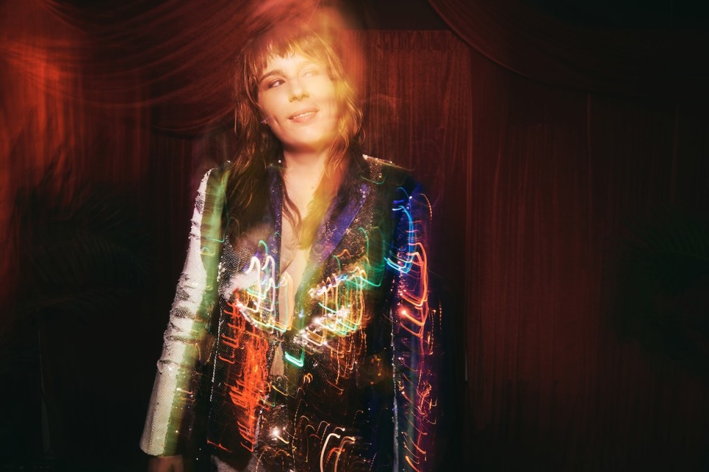 e.lissa faden in the cover for her single, "Just Might"