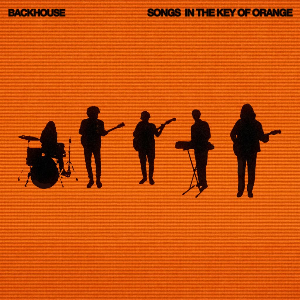 The album cover for BACKHOUSE's album, 'Songs in the Key of Orange'